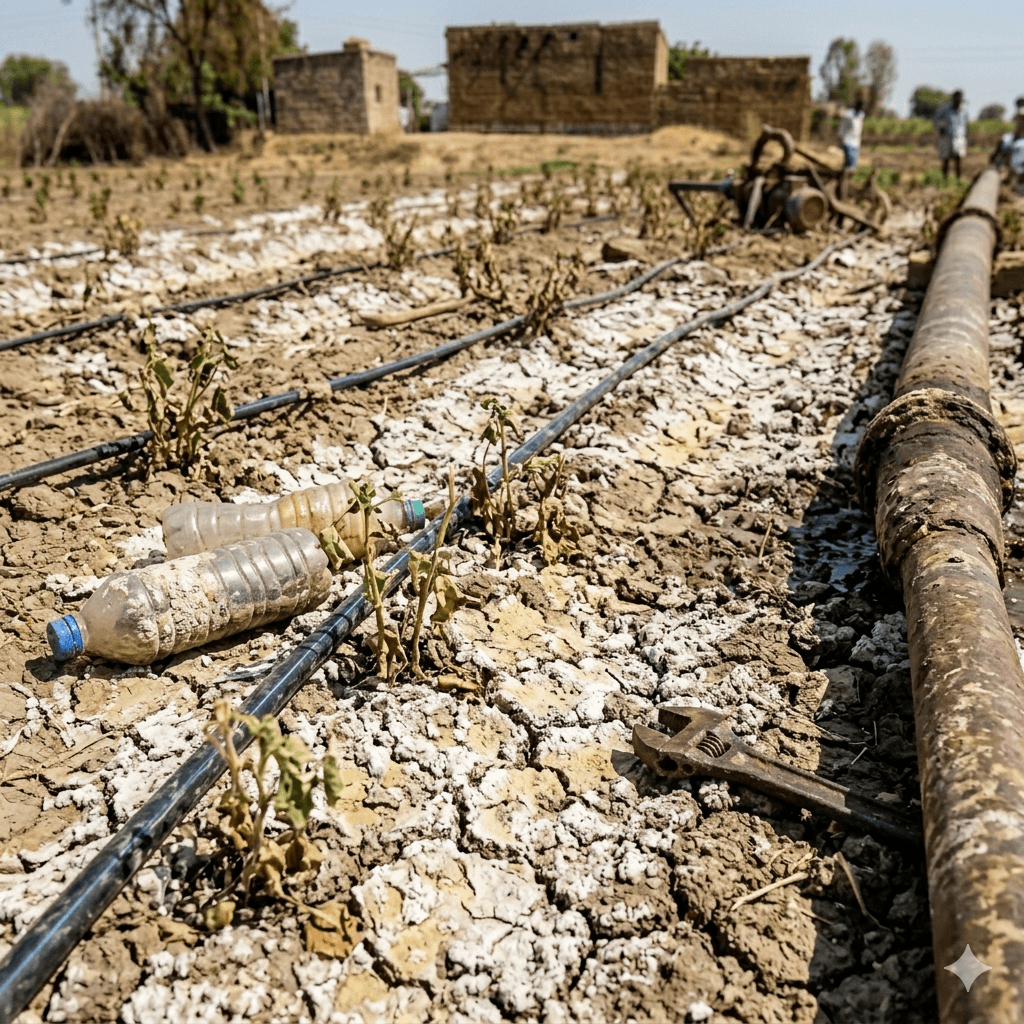 Soil Salinity Is Rising