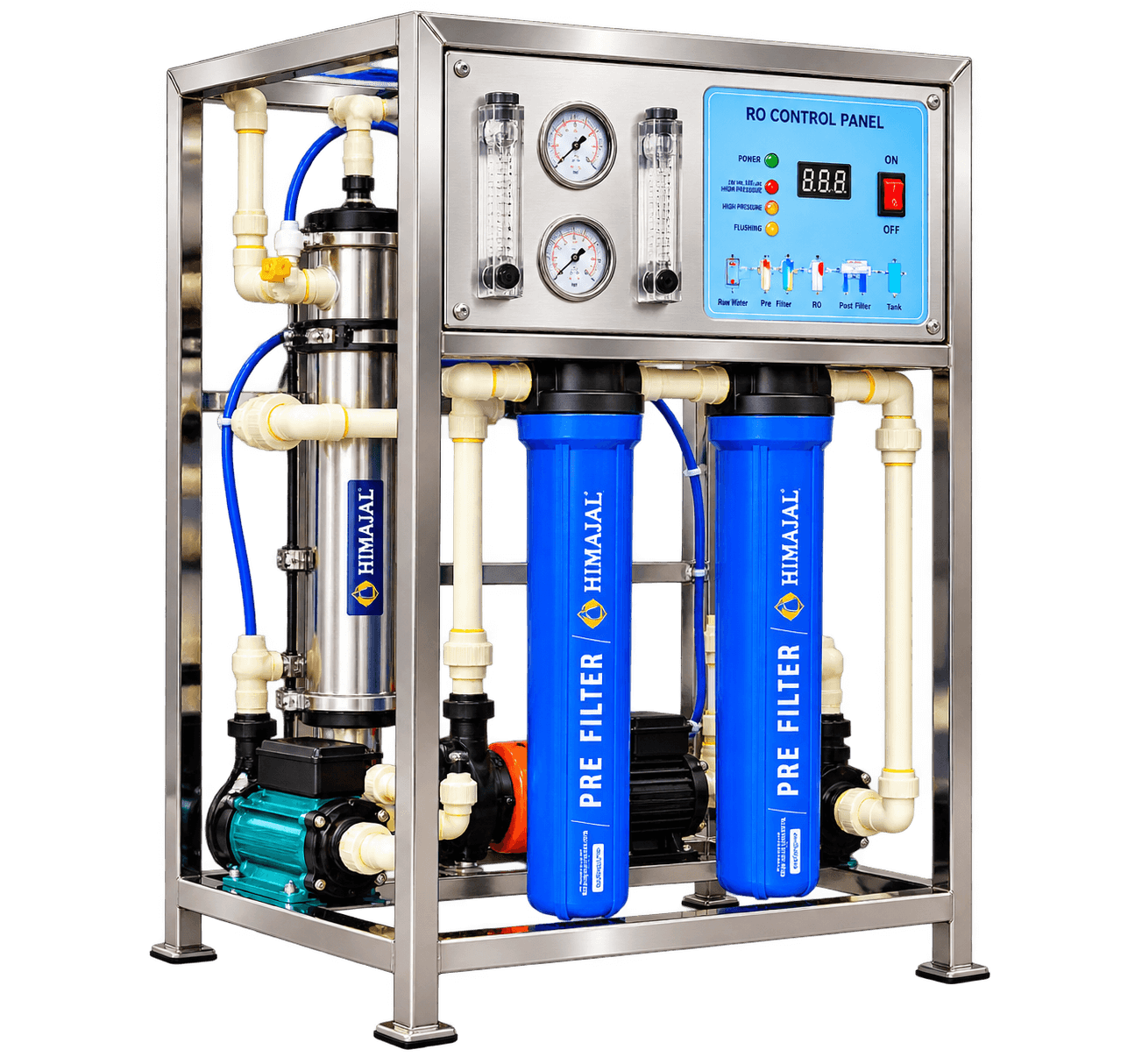 Himajal Commercial RO 100 LPH