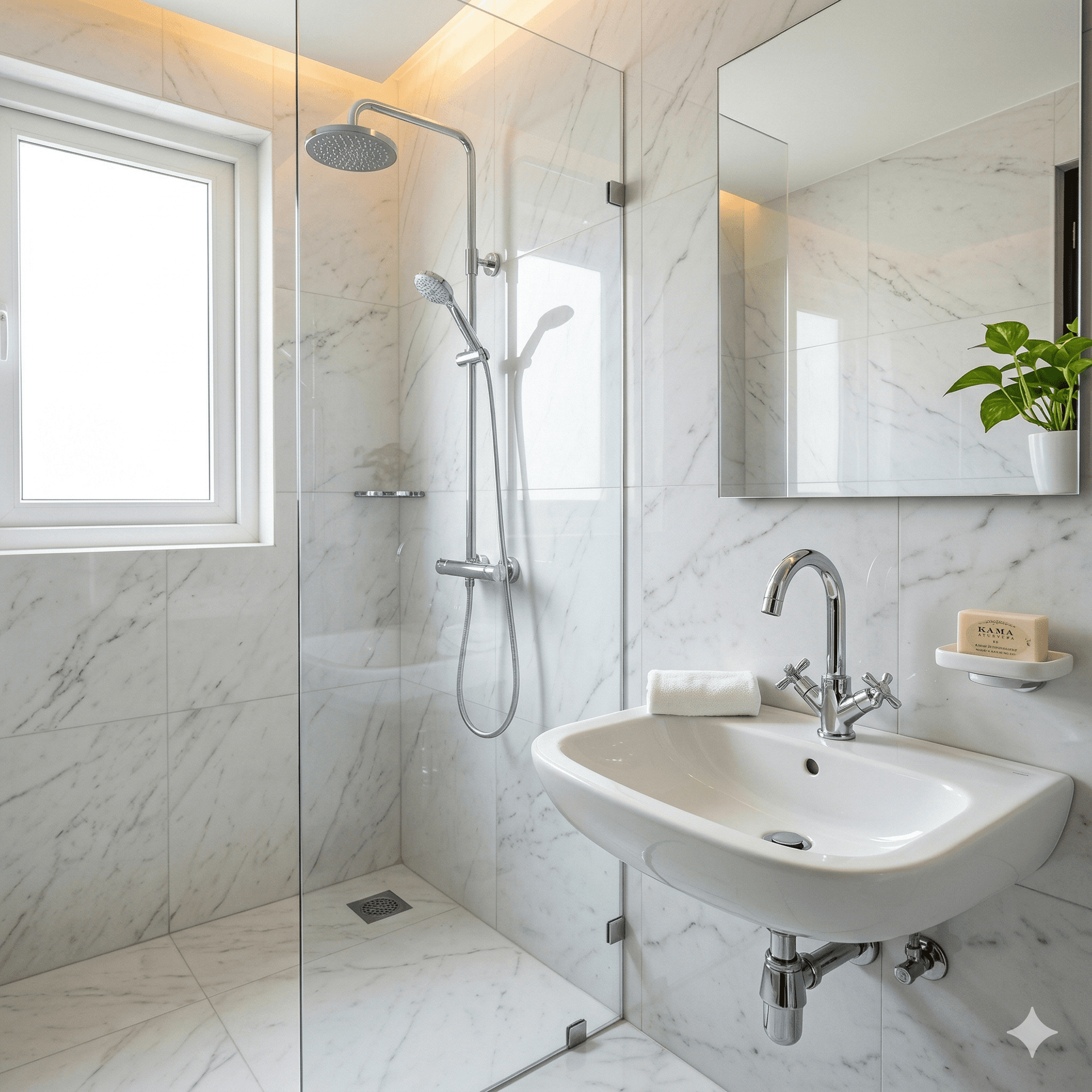 No Scale on Tiles & Fixtures